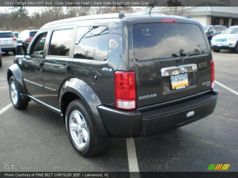 Dark Charcoal Pearl / Dark Slate Gray/Light Slate Gray 2010 Dodge Nitro SXT 4x4