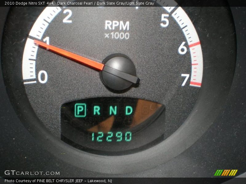 Dark Charcoal Pearl / Dark Slate Gray/Light Slate Gray 2010 Dodge Nitro SXT 4x4