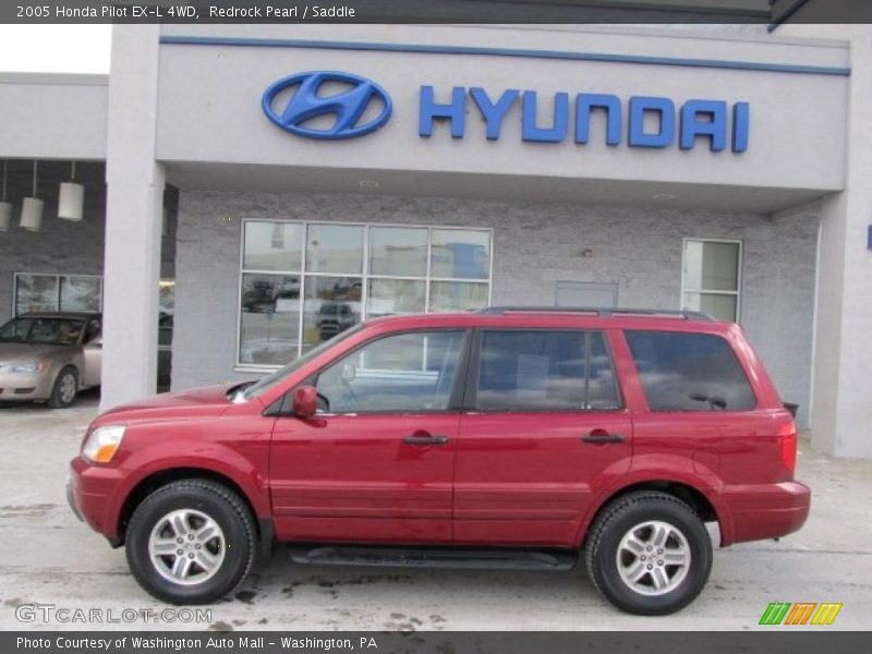 Redrock Pearl / Saddle 2005 Honda Pilot EX-L 4WD