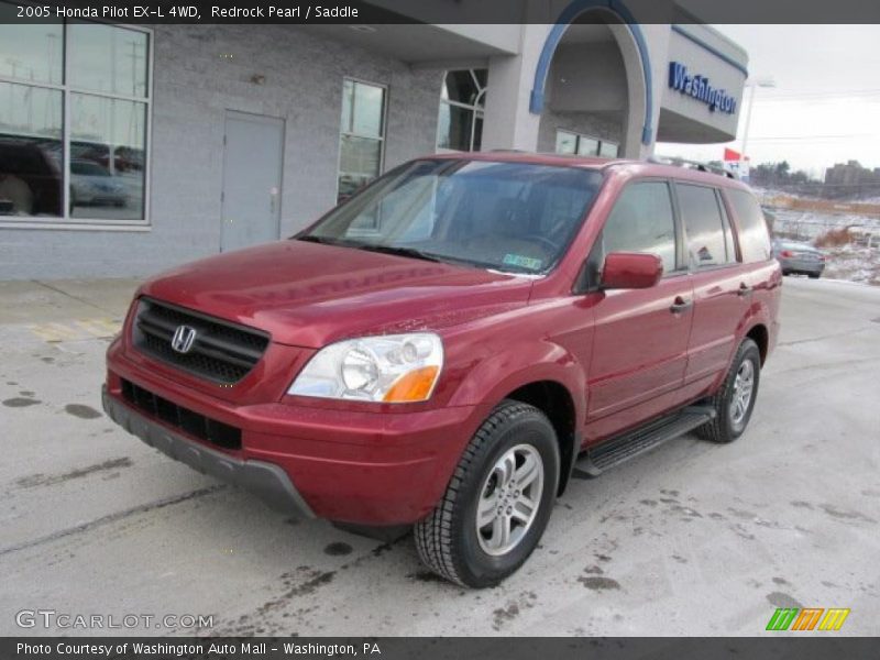 Redrock Pearl / Saddle 2005 Honda Pilot EX-L 4WD