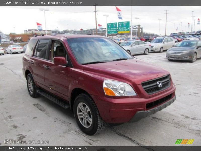 Redrock Pearl / Saddle 2005 Honda Pilot EX-L 4WD
