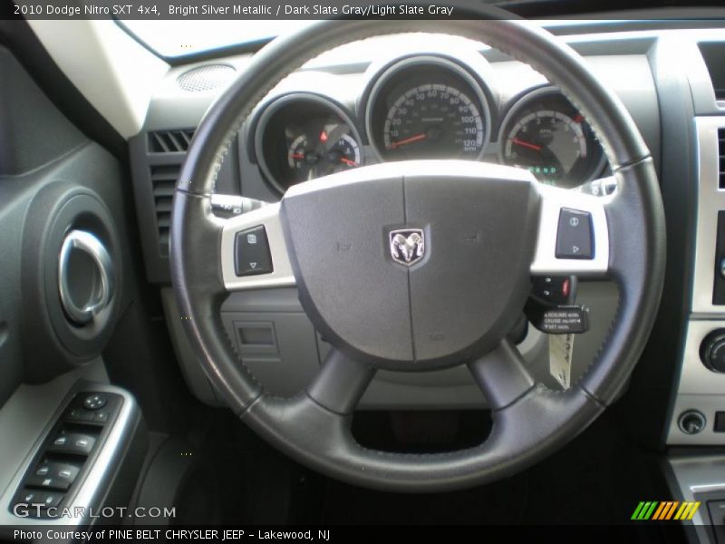 Bright Silver Metallic / Dark Slate Gray/Light Slate Gray 2010 Dodge Nitro SXT 4x4