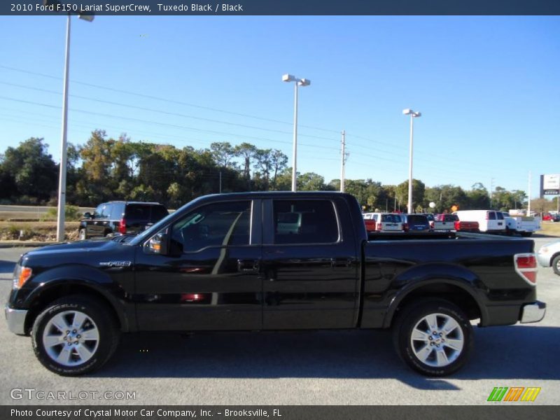 Tuxedo Black / Black 2010 Ford F150 Lariat SuperCrew