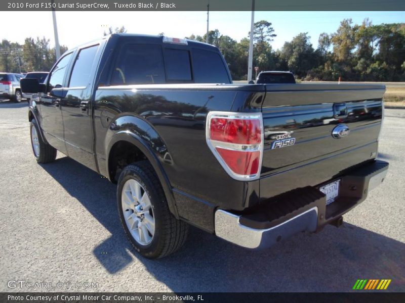 Tuxedo Black / Black 2010 Ford F150 Lariat SuperCrew