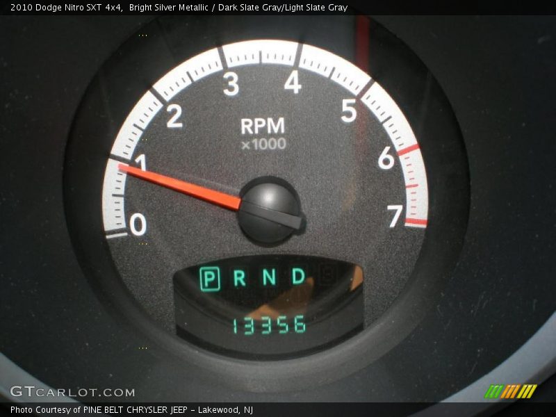 Bright Silver Metallic / Dark Slate Gray/Light Slate Gray 2010 Dodge Nitro SXT 4x4