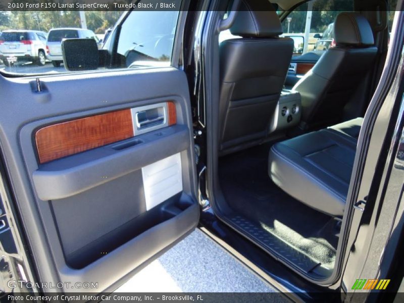 Tuxedo Black / Black 2010 Ford F150 Lariat SuperCrew
