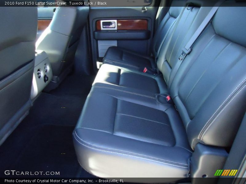Tuxedo Black / Black 2010 Ford F150 Lariat SuperCrew