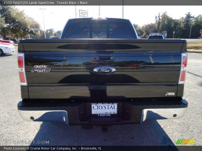 Tuxedo Black / Black 2010 Ford F150 Lariat SuperCrew