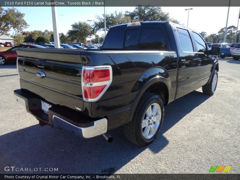 Tuxedo Black / Black 2010 Ford F150 Lariat SuperCrew