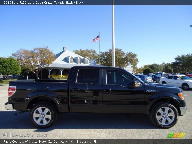 Tuxedo Black / Black 2010 Ford F150 Lariat SuperCrew