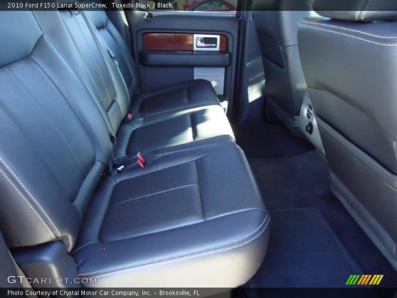 Tuxedo Black / Black 2010 Ford F150 Lariat SuperCrew