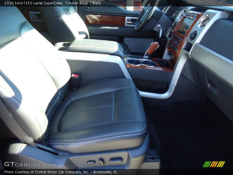 Tuxedo Black / Black 2010 Ford F150 Lariat SuperCrew