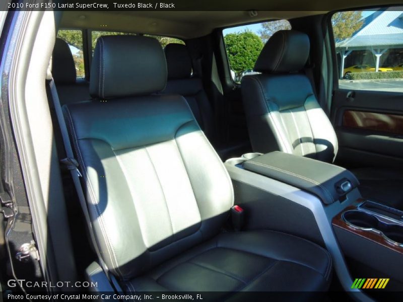 Tuxedo Black / Black 2010 Ford F150 Lariat SuperCrew