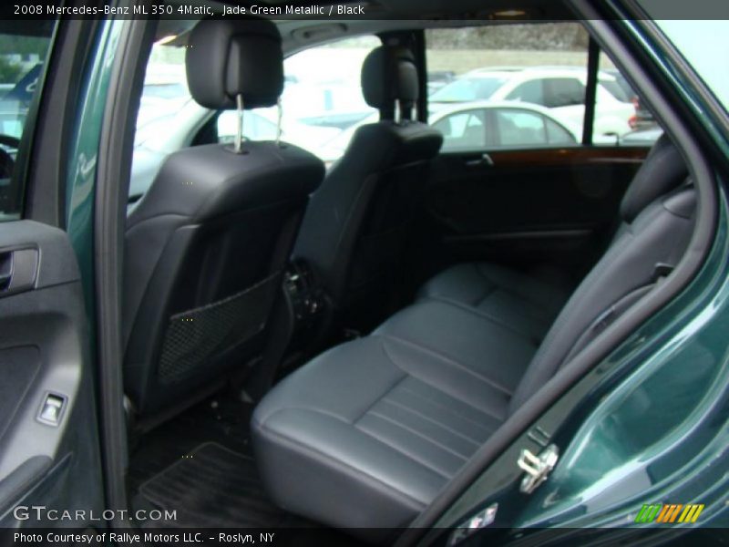 Jade Green Metallic / Black 2008 Mercedes-Benz ML 350 4Matic