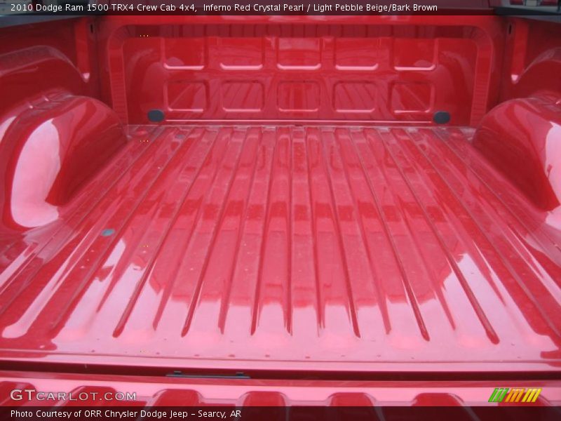 Inferno Red Crystal Pearl / Light Pebble Beige/Bark Brown 2010 Dodge Ram 1500 TRX4 Crew Cab 4x4