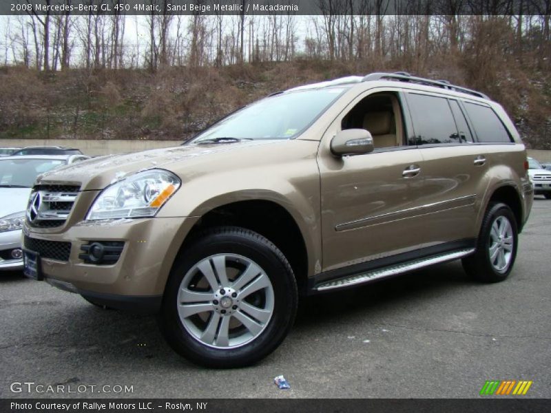 Sand Beige Metallic / Macadamia 2008 Mercedes-Benz GL 450 4Matic