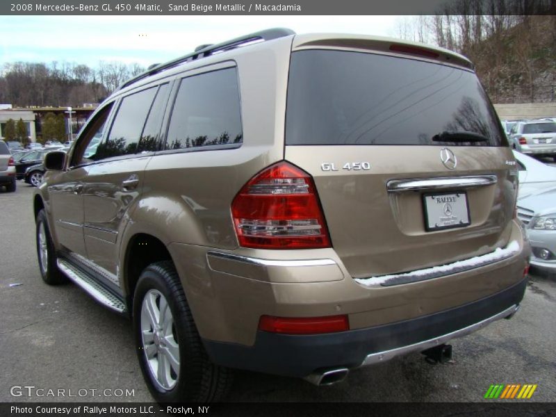 Sand Beige Metallic / Macadamia 2008 Mercedes-Benz GL 450 4Matic