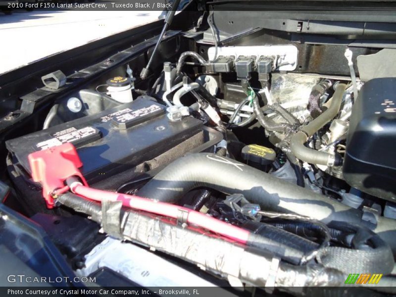 Tuxedo Black / Black 2010 Ford F150 Lariat SuperCrew
