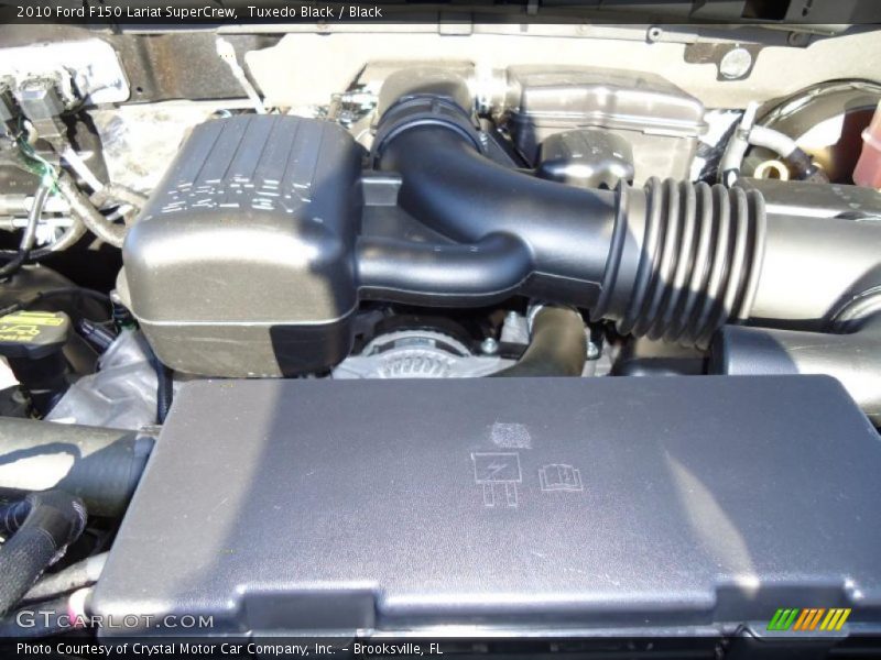 Tuxedo Black / Black 2010 Ford F150 Lariat SuperCrew
