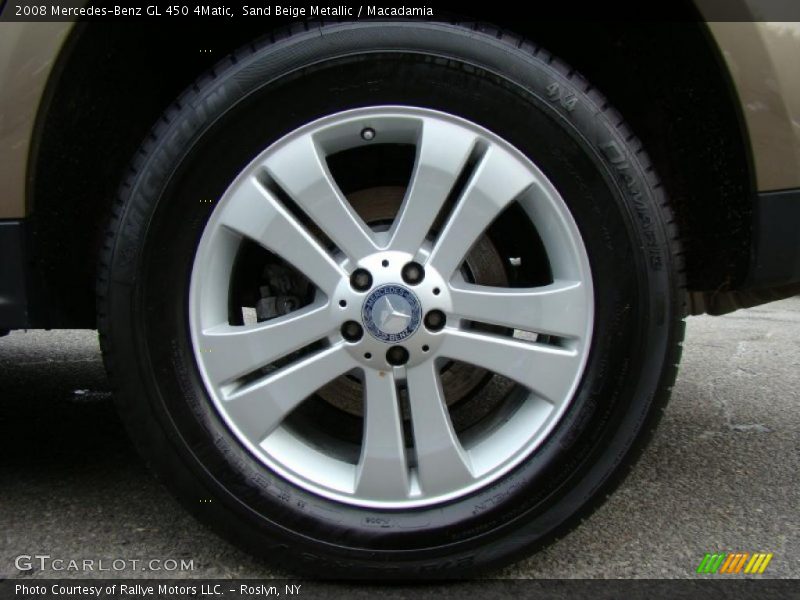Sand Beige Metallic / Macadamia 2008 Mercedes-Benz GL 450 4Matic
