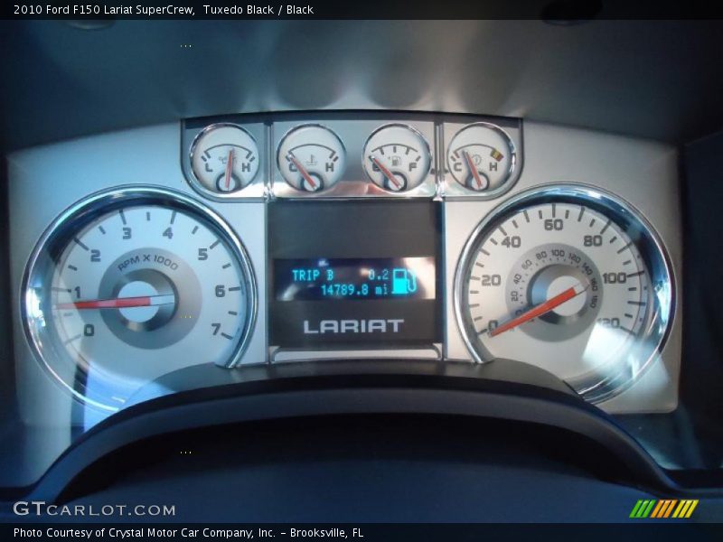 Tuxedo Black / Black 2010 Ford F150 Lariat SuperCrew