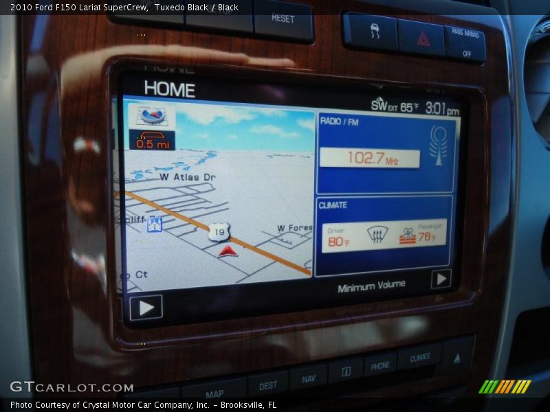 Tuxedo Black / Black 2010 Ford F150 Lariat SuperCrew