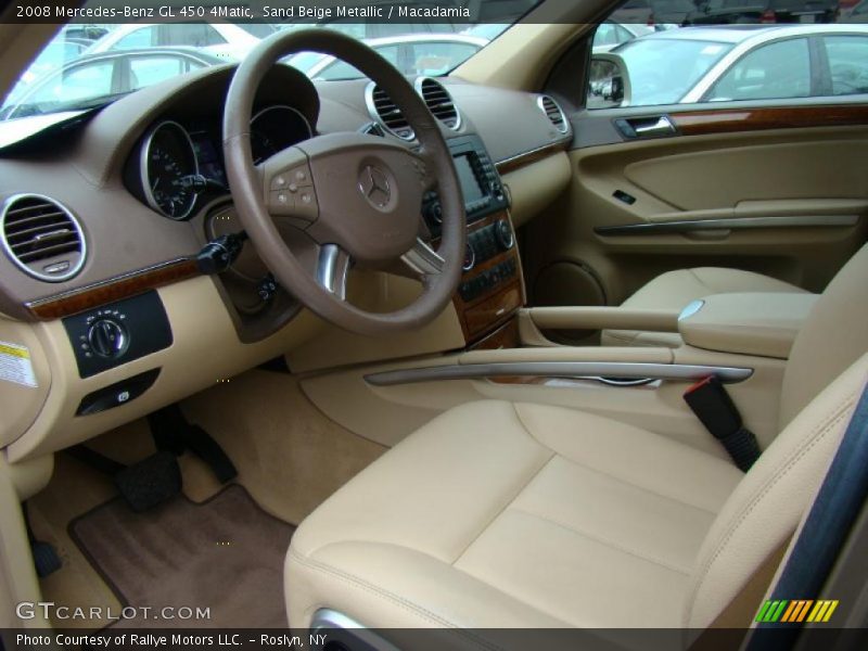 Sand Beige Metallic / Macadamia 2008 Mercedes-Benz GL 450 4Matic