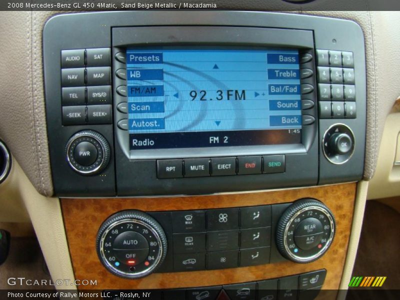 Sand Beige Metallic / Macadamia 2008 Mercedes-Benz GL 450 4Matic