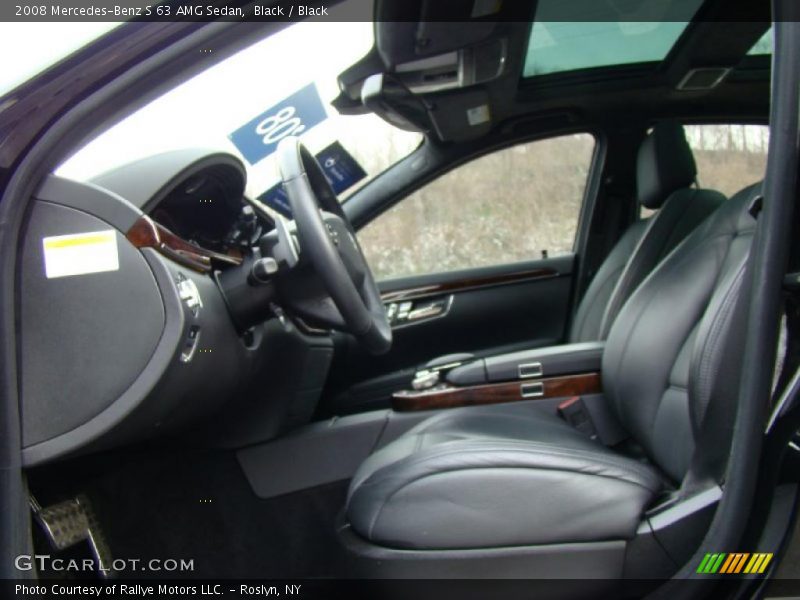  2008 S 63 AMG Sedan Black Interior