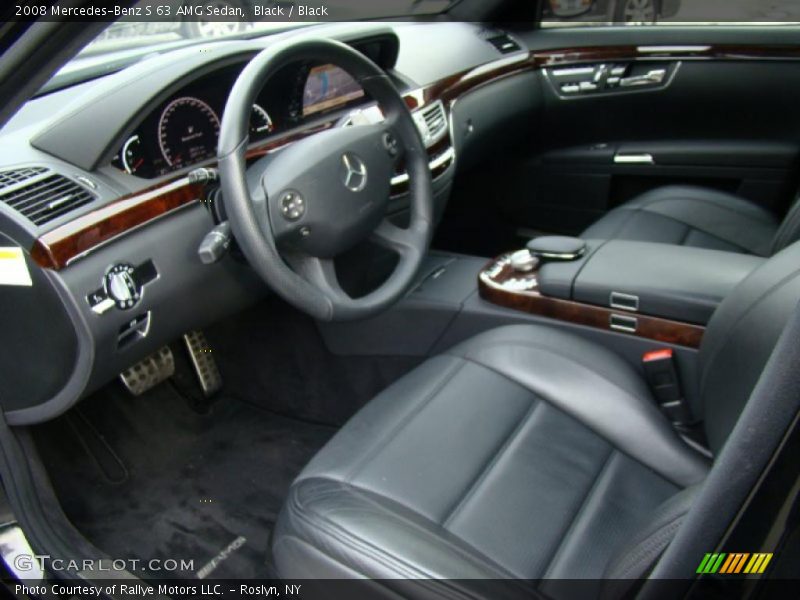  2008 S 63 AMG Sedan Black Interior