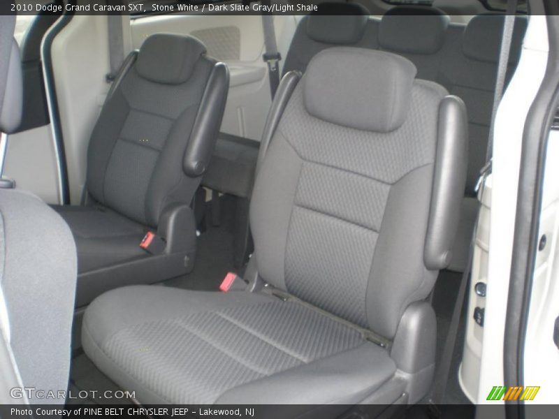 Stone White / Dark Slate Gray/Light Shale 2010 Dodge Grand Caravan SXT