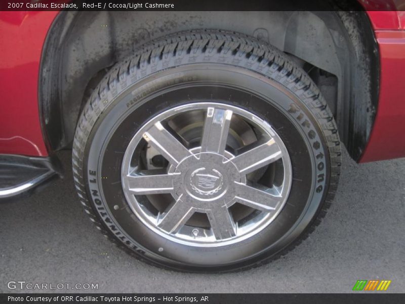 Red-E / Cocoa/Light Cashmere 2007 Cadillac Escalade