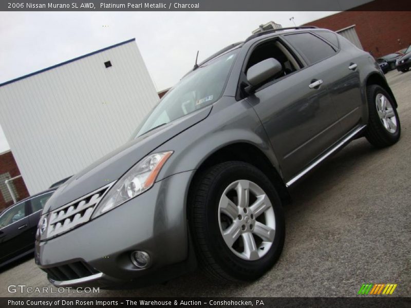 Platinum Pearl Metallic / Charcoal 2006 Nissan Murano SL AWD