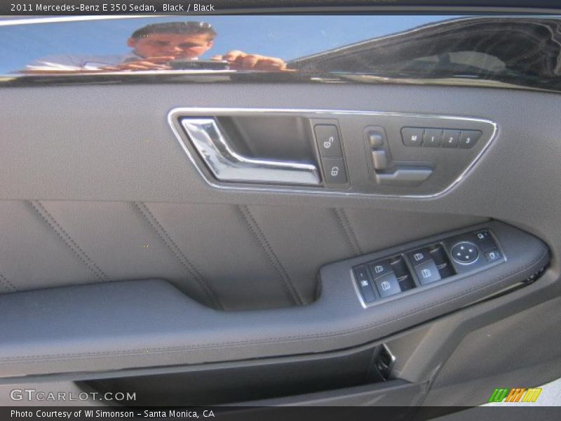 Black / Black 2011 Mercedes-Benz E 350 Sedan