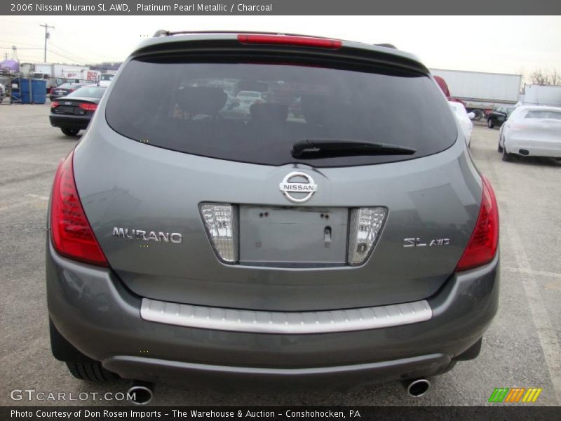 Platinum Pearl Metallic / Charcoal 2006 Nissan Murano SL AWD