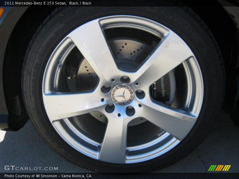 Black / Black 2011 Mercedes-Benz E 350 Sedan