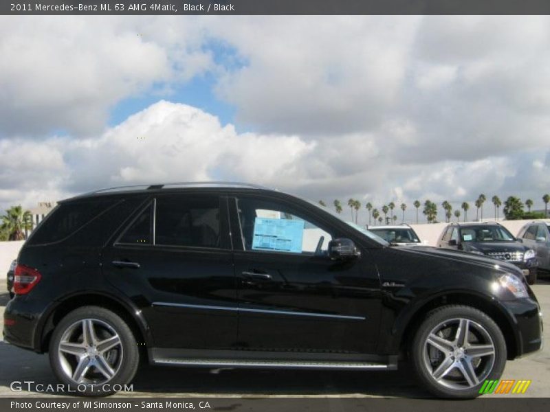  2011 ML 63 AMG 4Matic Black