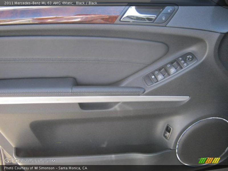 Black / Black 2011 Mercedes-Benz ML 63 AMG 4Matic