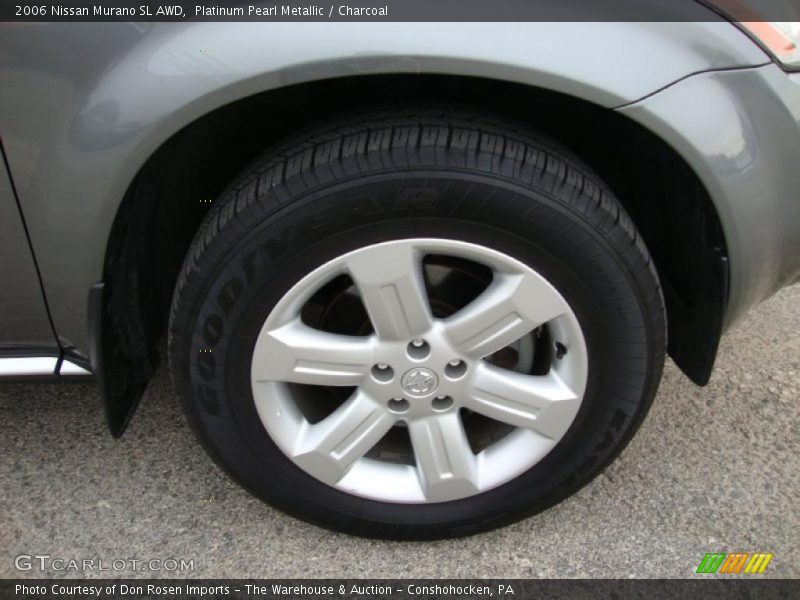 Platinum Pearl Metallic / Charcoal 2006 Nissan Murano SL AWD