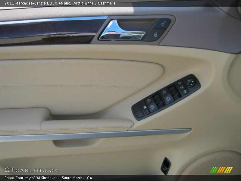 Arctic White / Cashmere 2011 Mercedes-Benz ML 350 4Matic