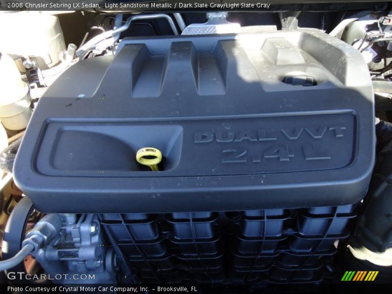 Light Sandstone Metallic / Dark Slate Gray/Light Slate Gray 2008 Chrysler Sebring LX Sedan