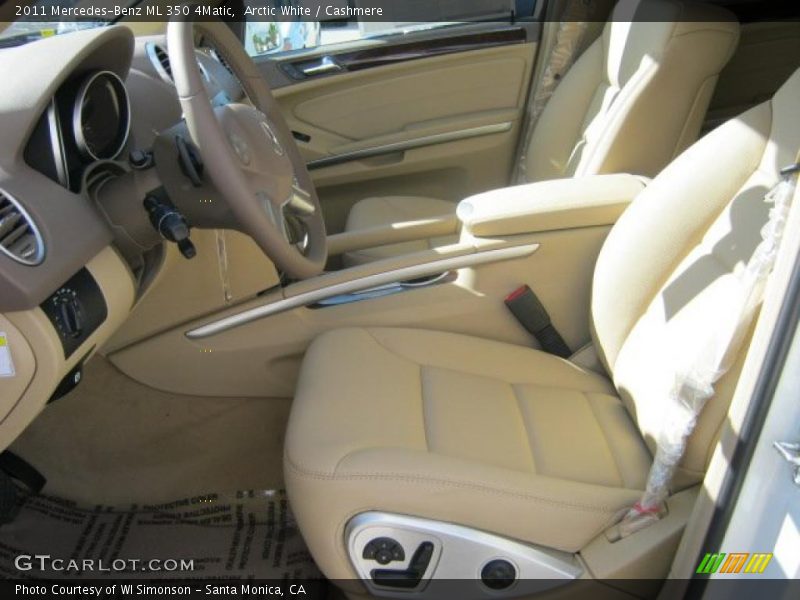Arctic White / Cashmere 2011 Mercedes-Benz ML 350 4Matic