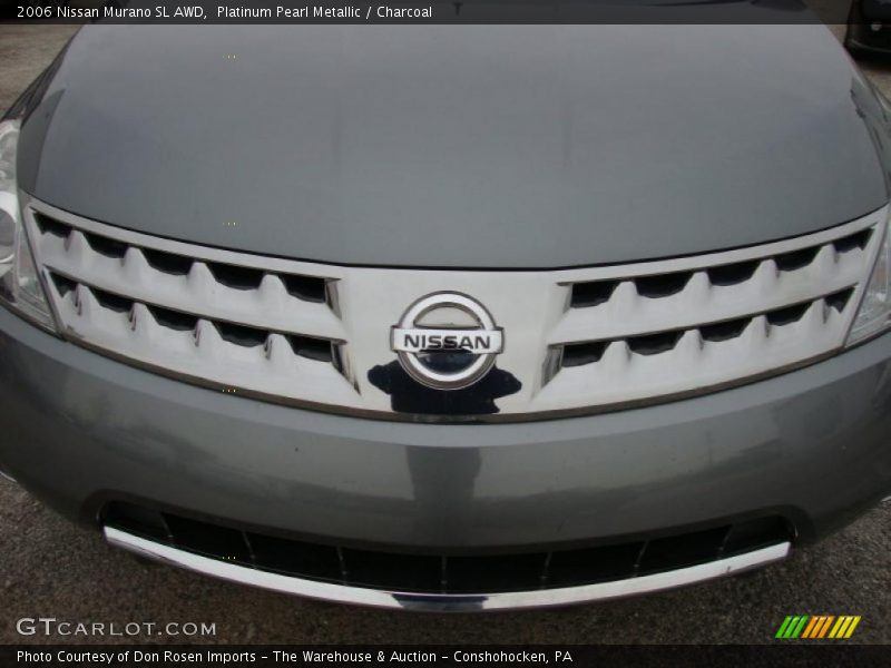 Platinum Pearl Metallic / Charcoal 2006 Nissan Murano SL AWD