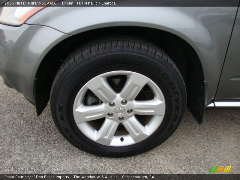 Platinum Pearl Metallic / Charcoal 2006 Nissan Murano SL AWD