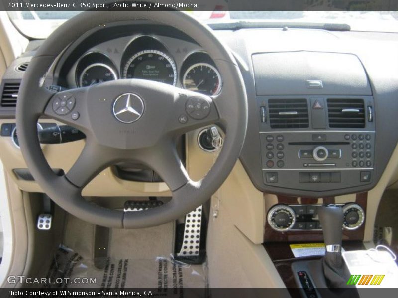 Dashboard of 2011 C 350 Sport