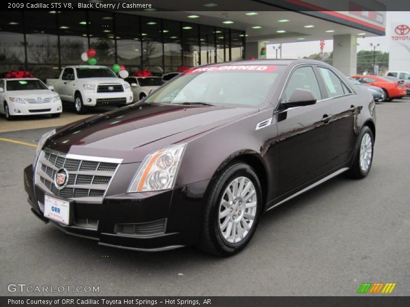 Black Cherry / Cashmere 2009 Cadillac STS V8