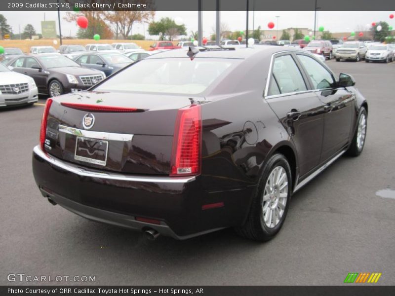 Black Cherry / Cashmere 2009 Cadillac STS V8