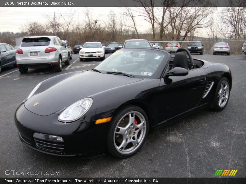 Black / Black 2008 Porsche Boxster S