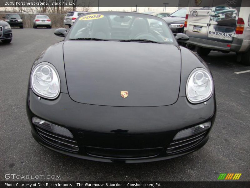 Black / Black 2008 Porsche Boxster S