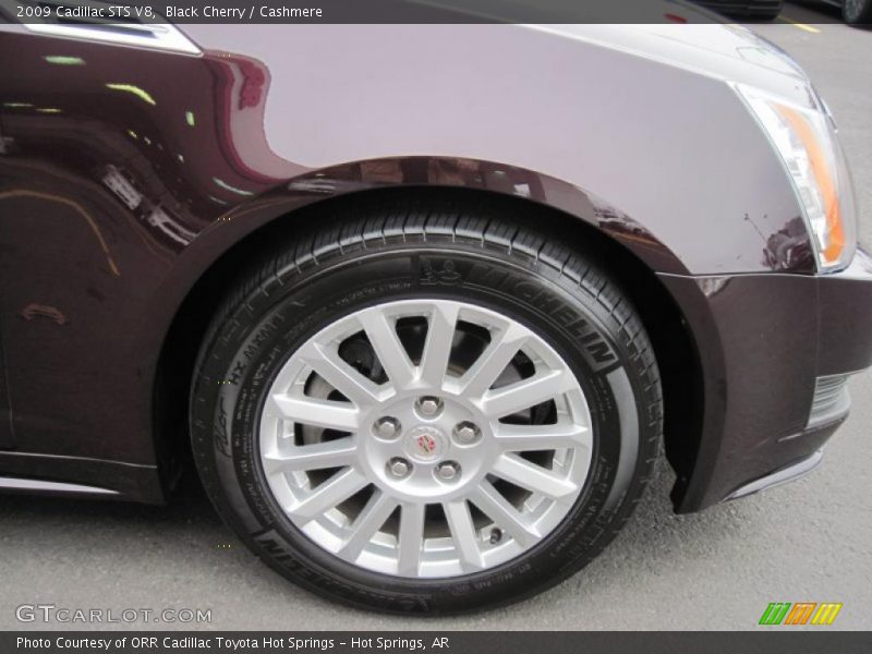 Black Cherry / Cashmere 2009 Cadillac STS V8